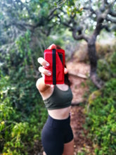 Load image into Gallery viewer, Durable minimalist red wallet for athletes