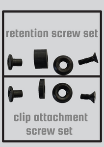 Spare screw combo set for multitool holder