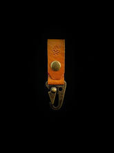 Load image into Gallery viewer, leather belt clip key organizer