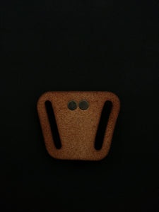 Baobab leather key clip