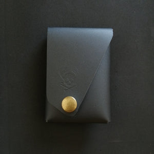 Stag & Bone "the Rambler" wallet (black with brass snaps)