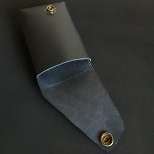 Stag & Bone "the Rambler" wallet (black with brass snaps)