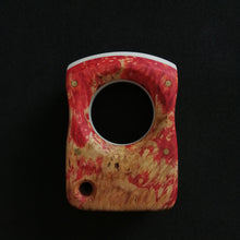 Load image into Gallery viewer, PVB Knuck. (Stabilized maple burl with white G10 core)