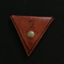 Load image into Gallery viewer, Minimalist leather coin pouch