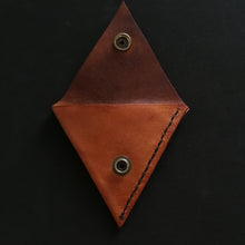 Load image into Gallery viewer, Minimalist leather coin pouch