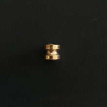 Load image into Gallery viewer, Turned brass bead (made by PVB knives)